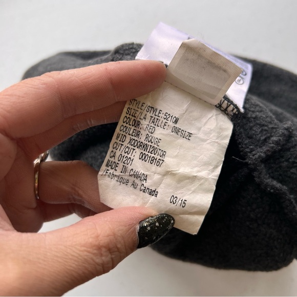 CANADA GOOSE Red Authentic Luxury Hat main image 4
